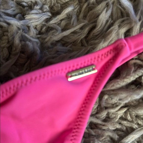 White Fox Neon Pink Bikini Set - Picture 4 of 5